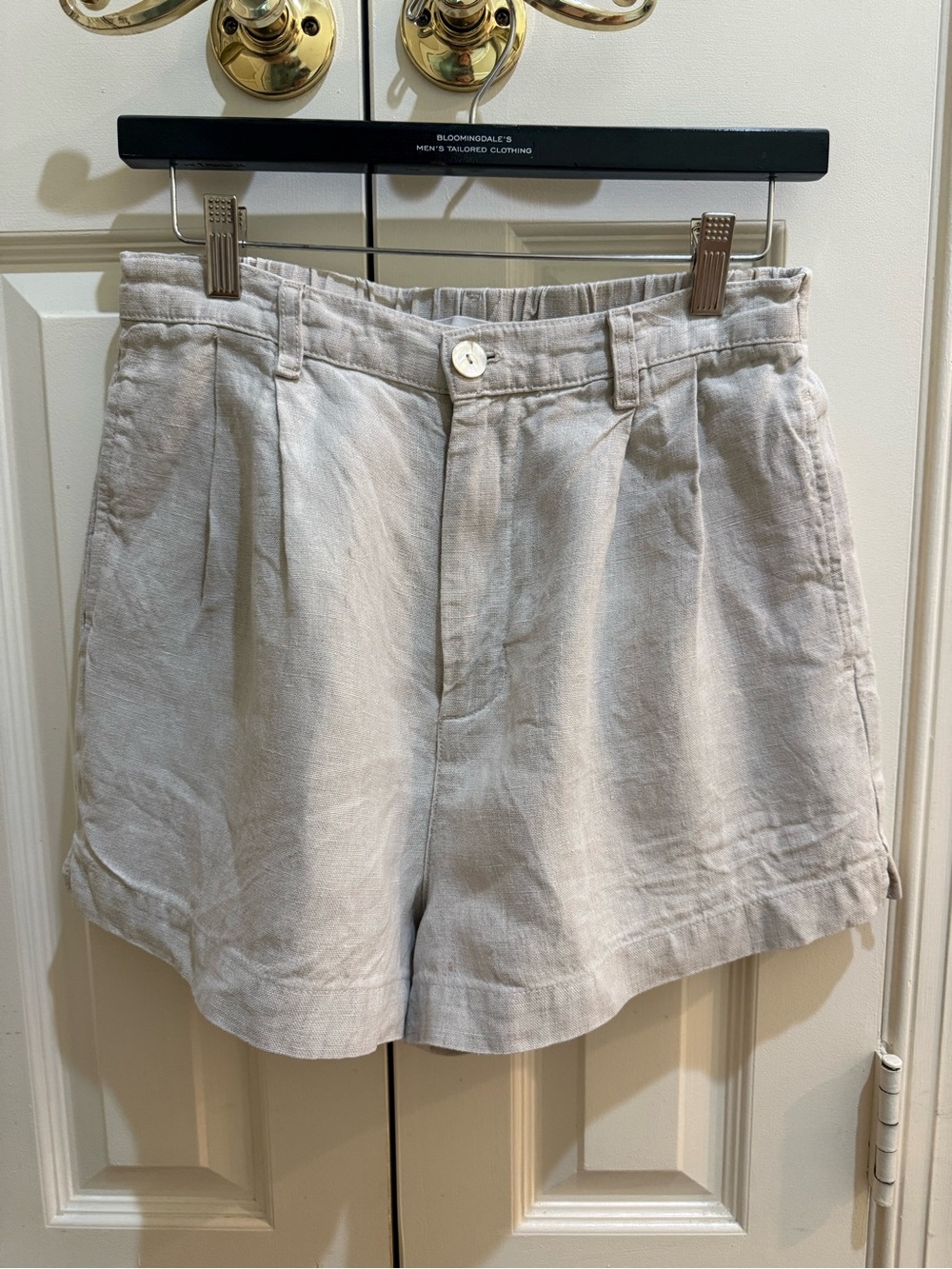 Bella Dahl high rise 100% linen short